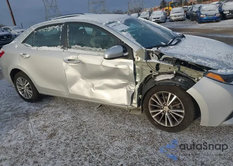 2014 Toyota Corolla Le Plus z USA, uszkodzony, nr VIN 2T1BURHE9EC212619